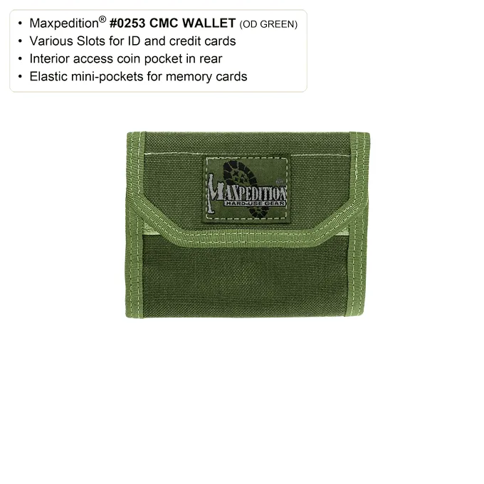 Maxpedition C.M.C. Wallet (Khaki)
