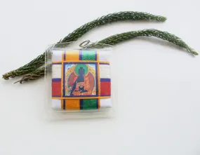 Medicine Buddha Sunkhor Butti Protection Amulet-Medium Size