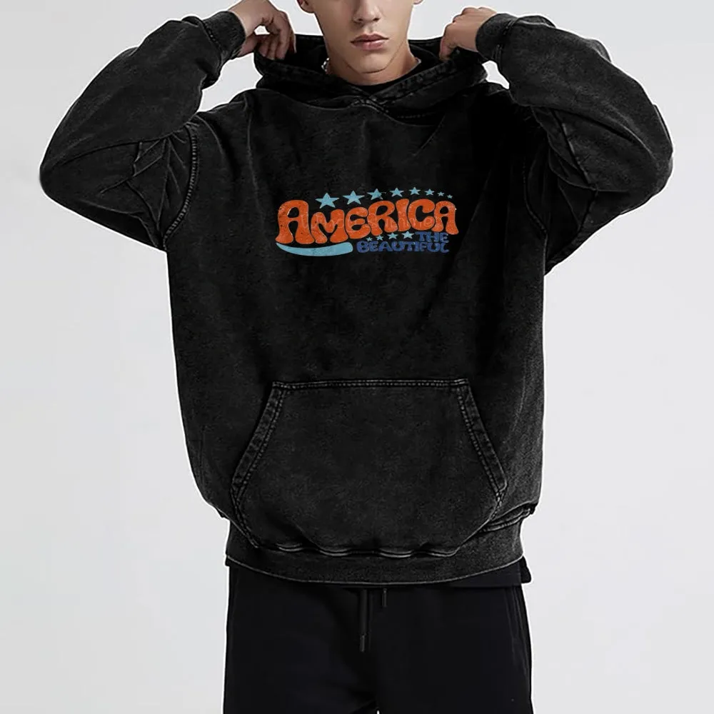 Mens America Hoodies
