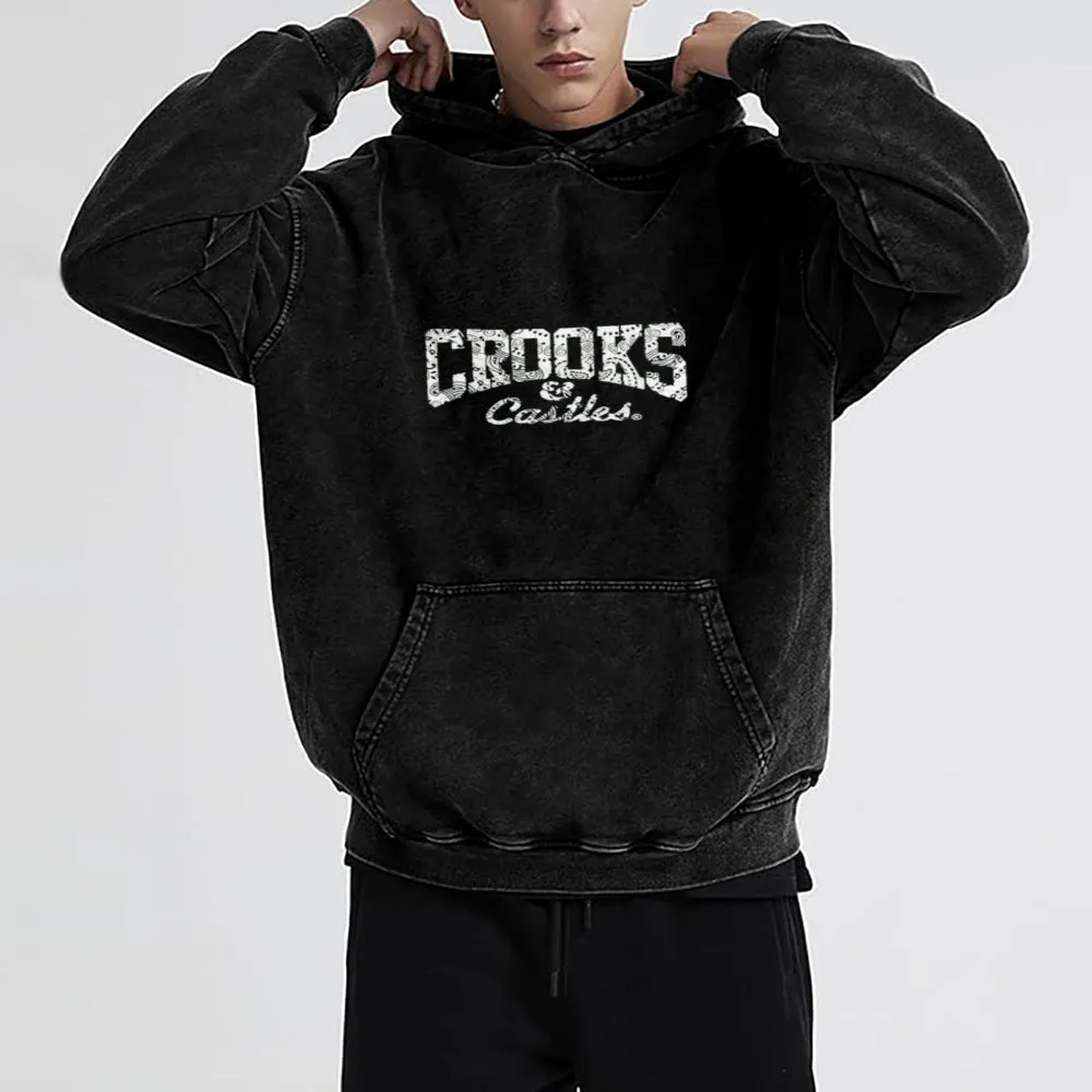 Mens Vintage Crooks Hoodies