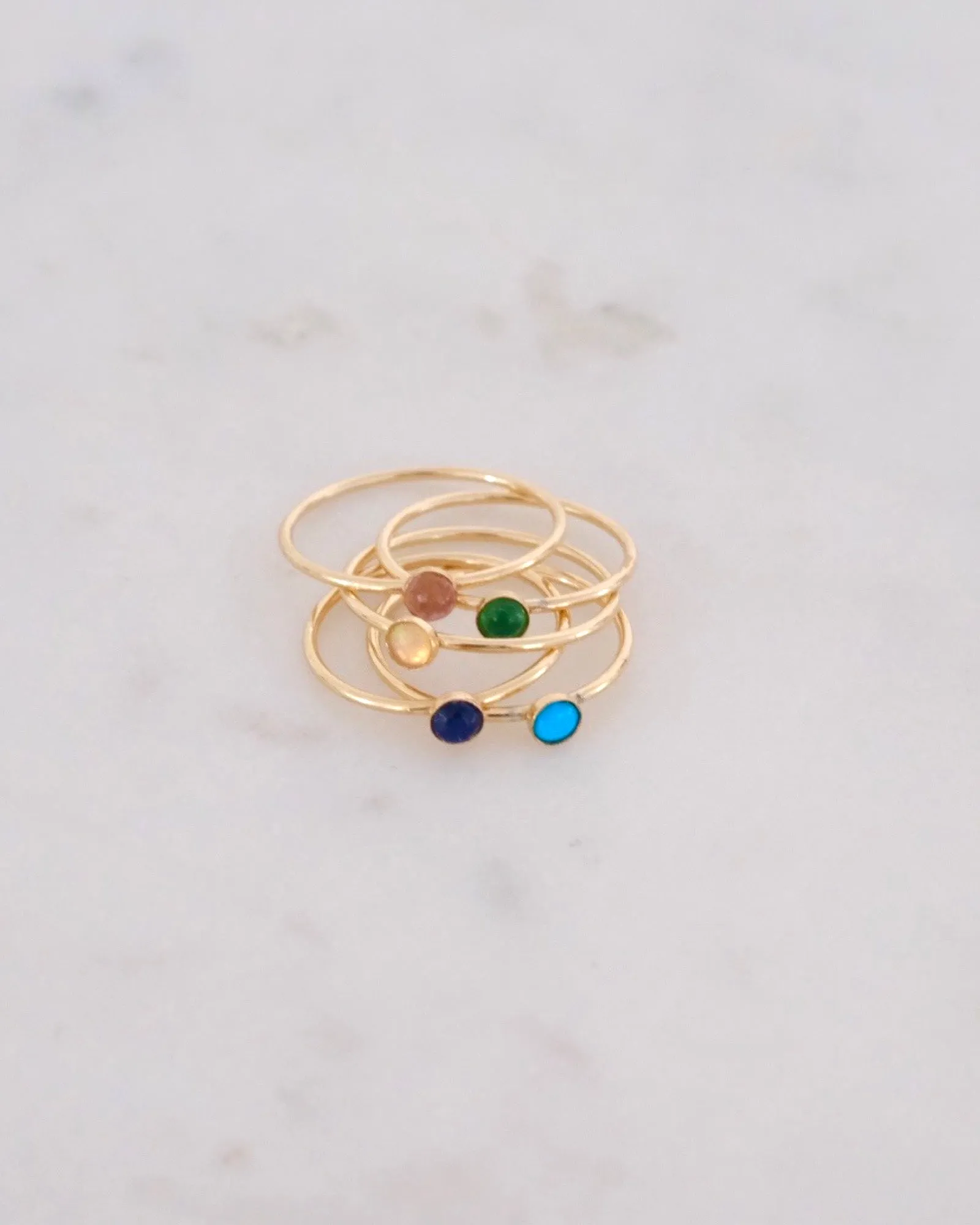 Petite Emerald ring