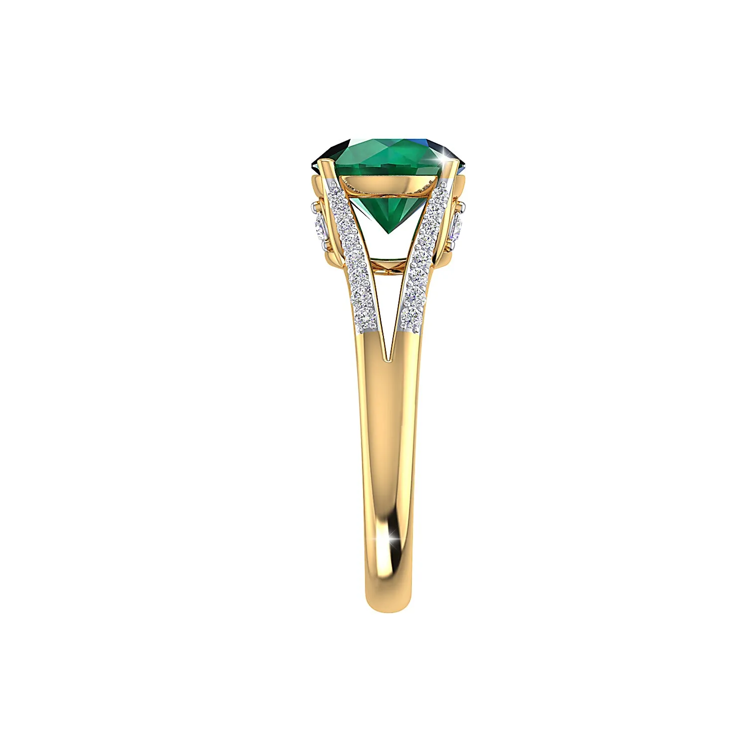 THE DYNAMIC EMERALD RING