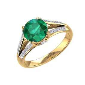 THE DYNAMIC EMERALD RING