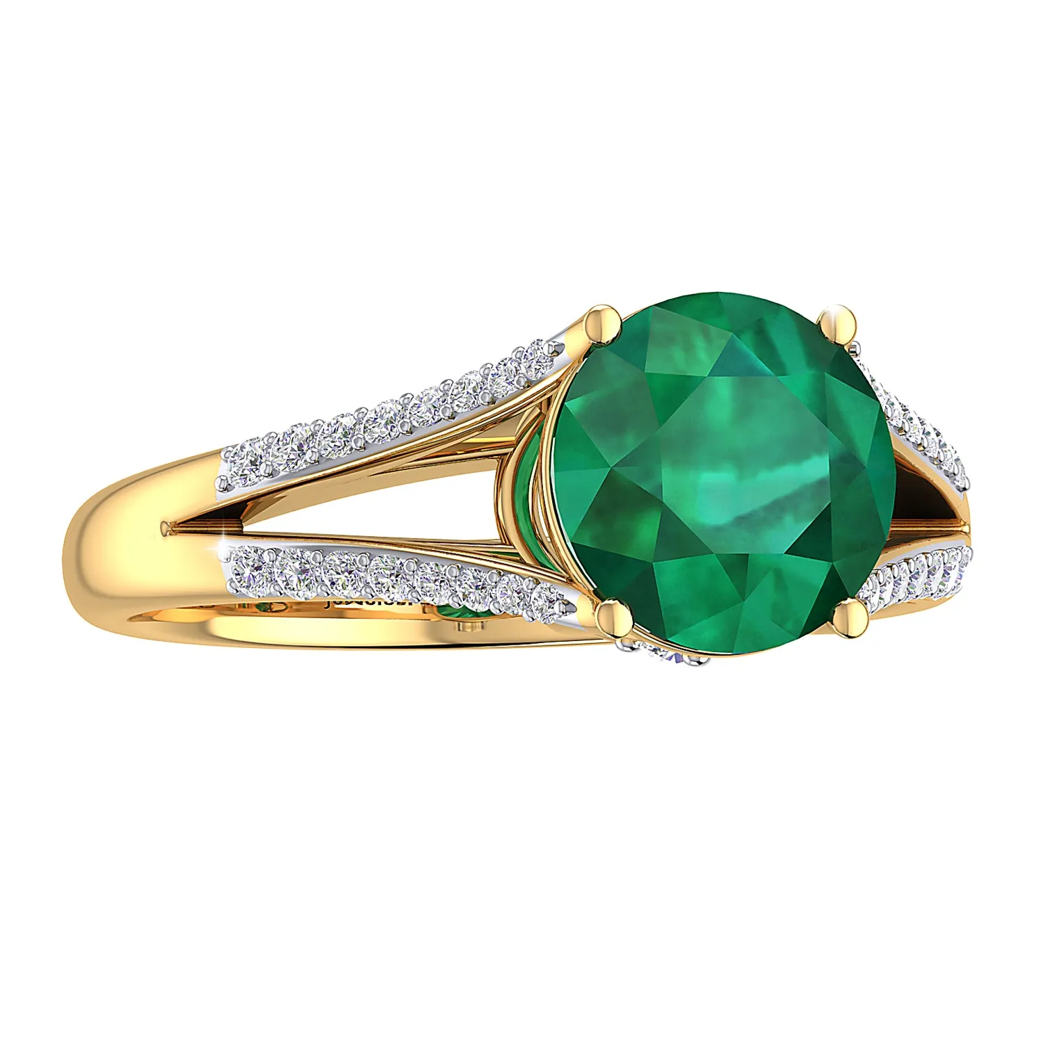 THE DYNAMIC EMERALD RING