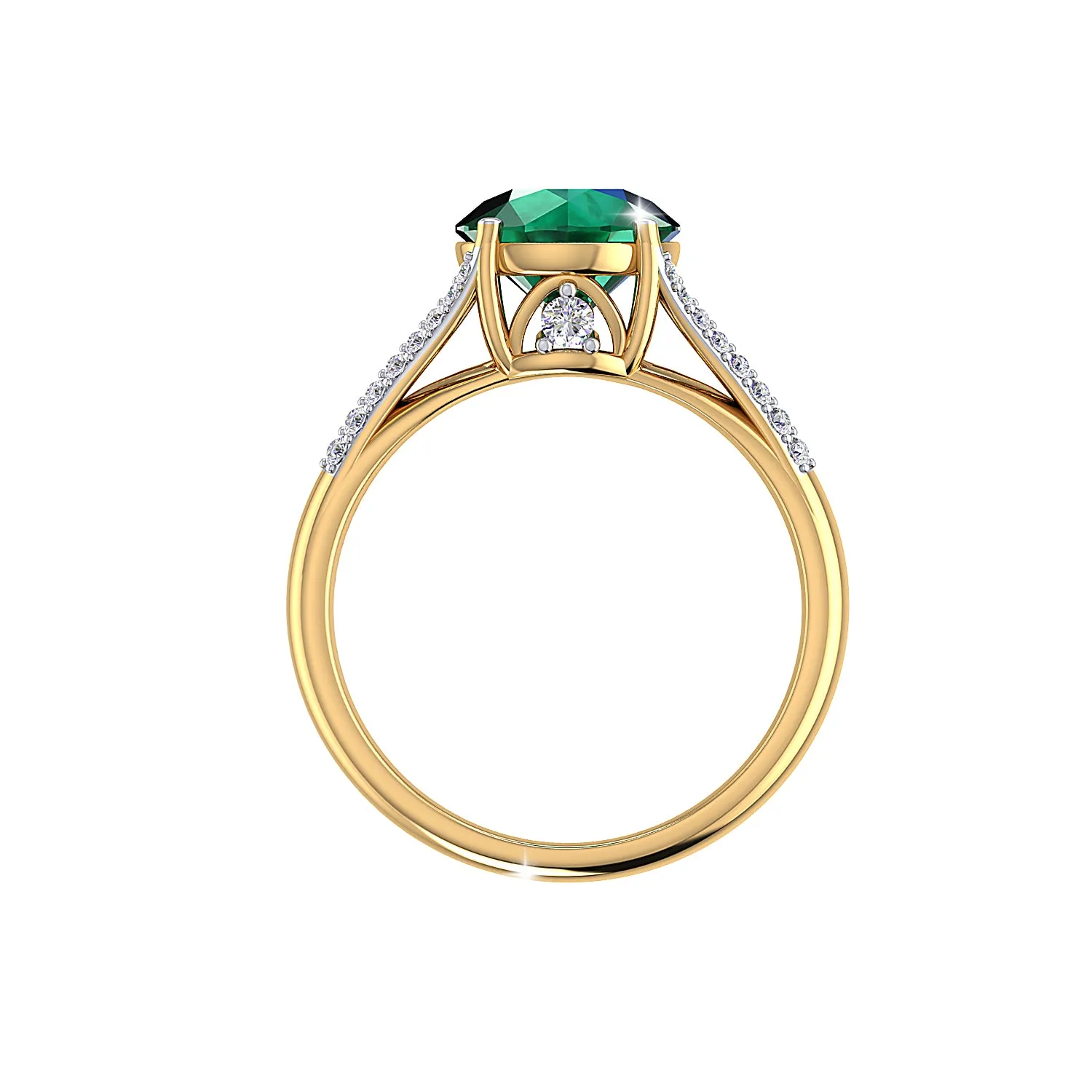 THE DYNAMIC EMERALD RING