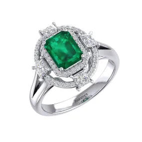 THE EMPRESS EMERALD RING