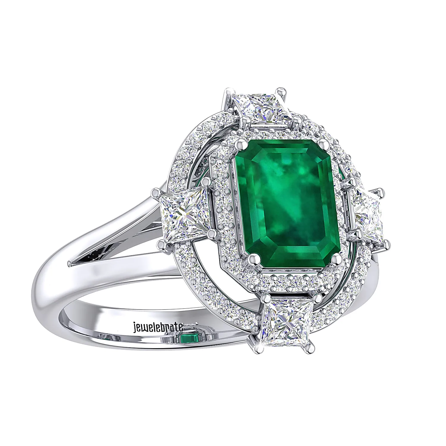 THE EMPRESS EMERALD RING