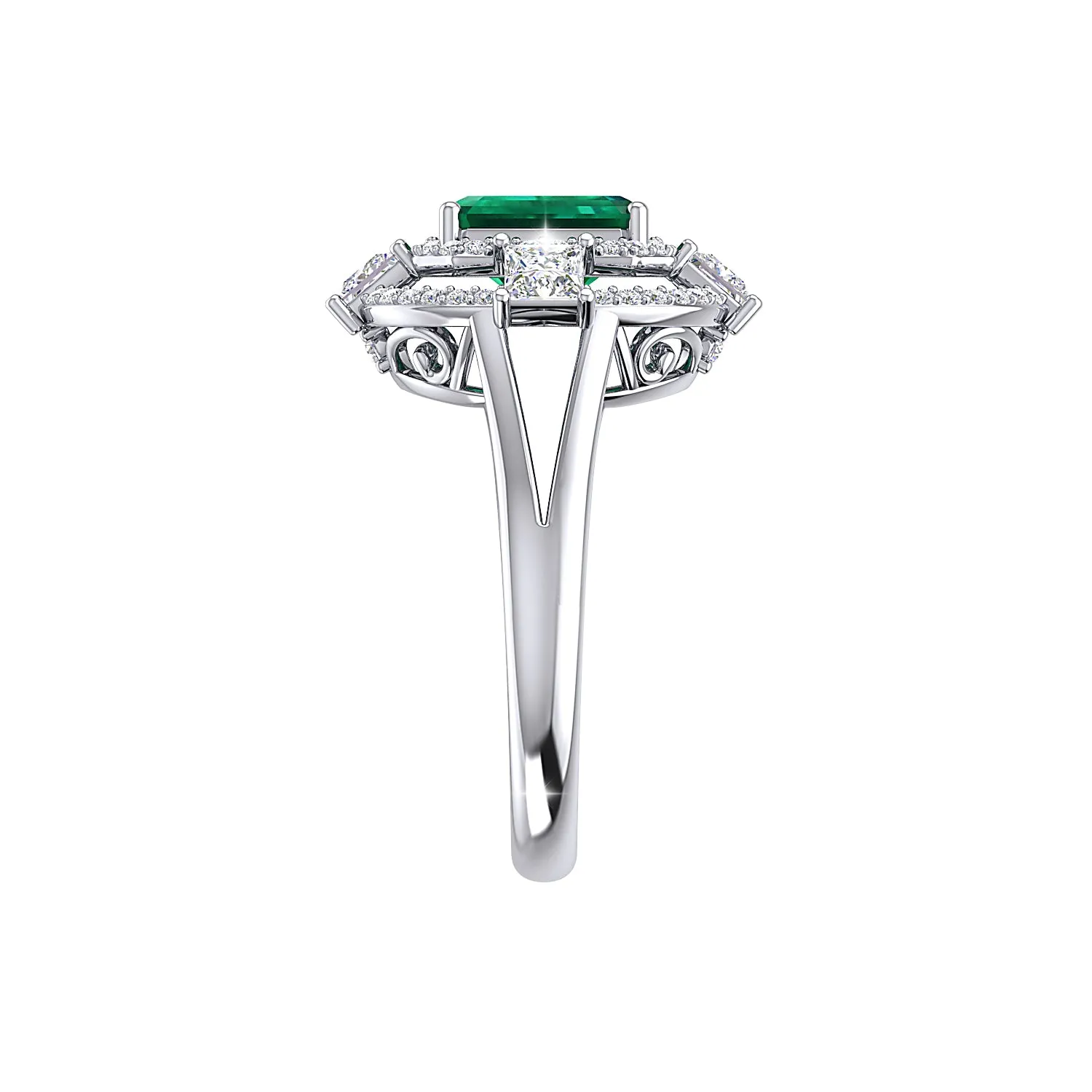 THE EMPRESS EMERALD RING