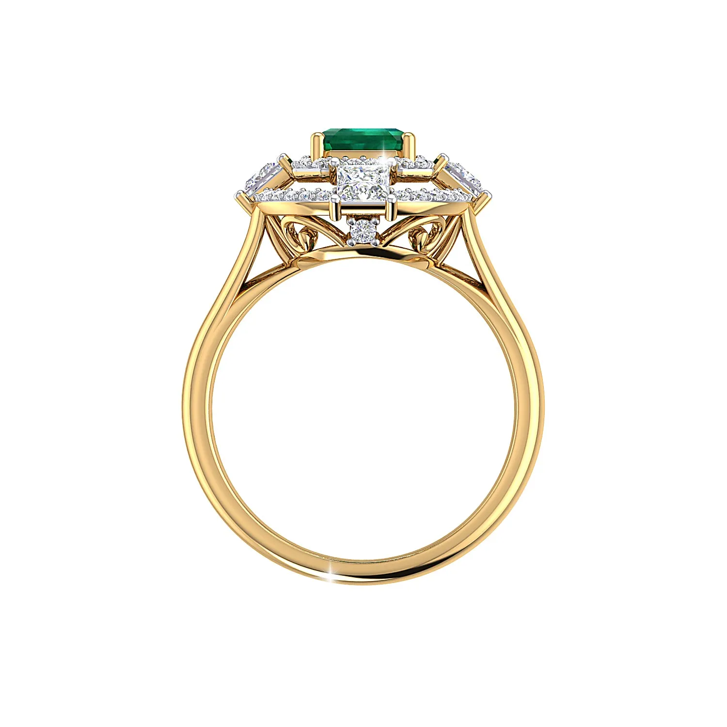 THE EMPRESS EMERALD RING