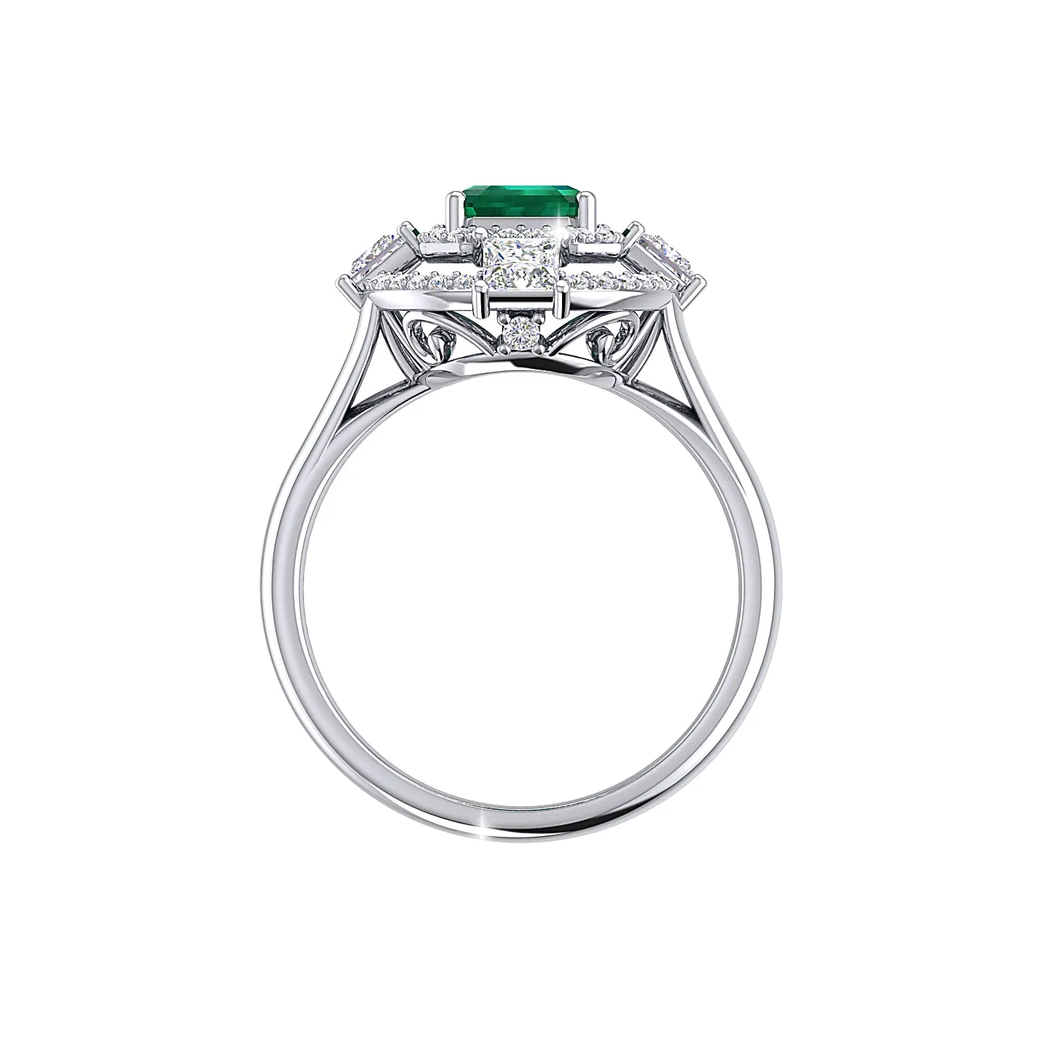 THE EMPRESS EMERALD RING