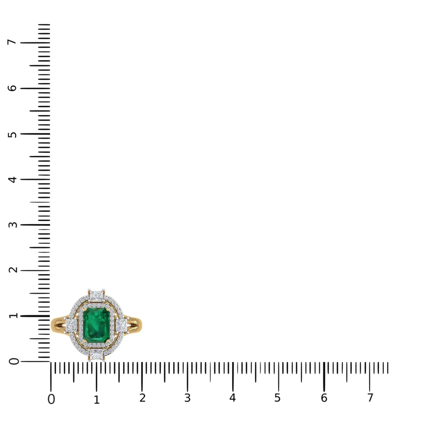 THE EMPRESS EMERALD RING