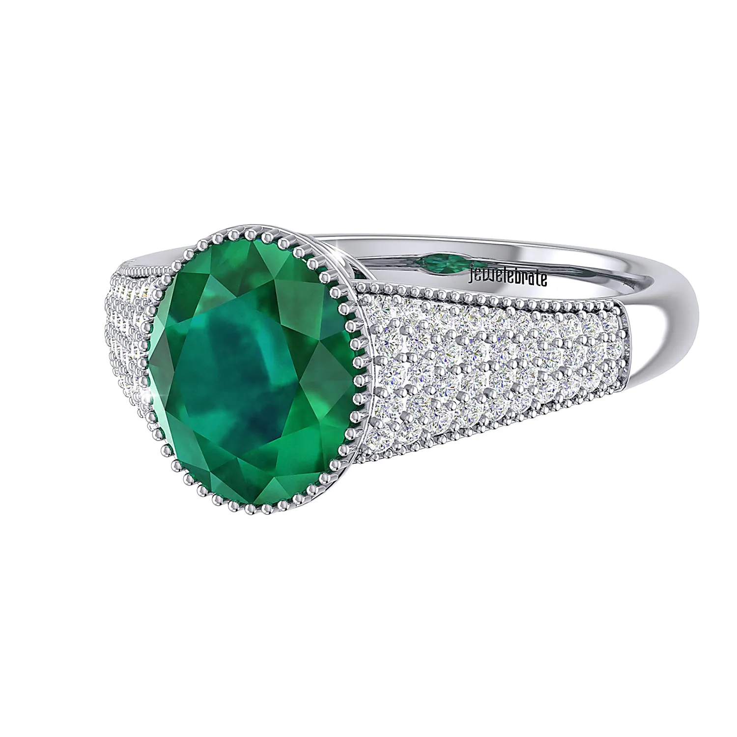 THE ENTICING EMERALD RING