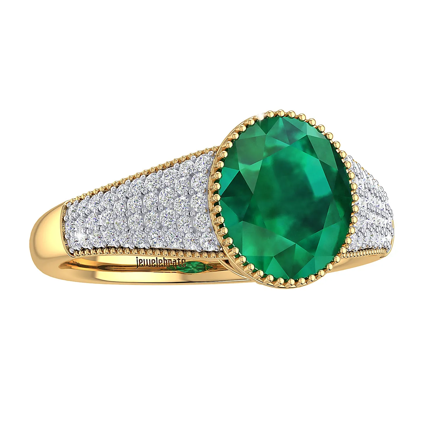 THE ENTICING EMERALD RING