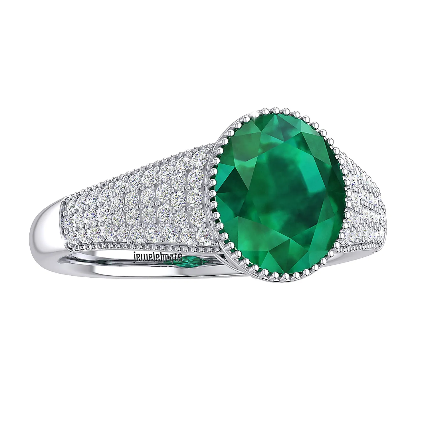 THE ENTICING EMERALD RING