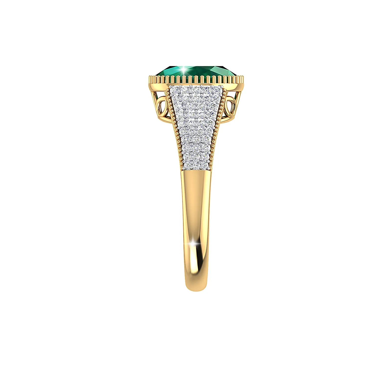 THE ENTICING EMERALD RING