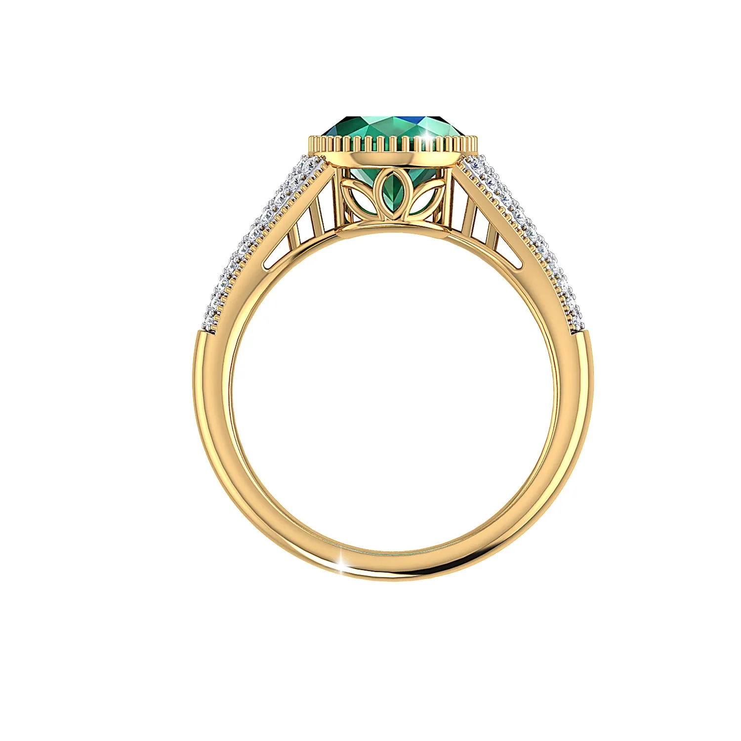 THE ENTICING EMERALD RING