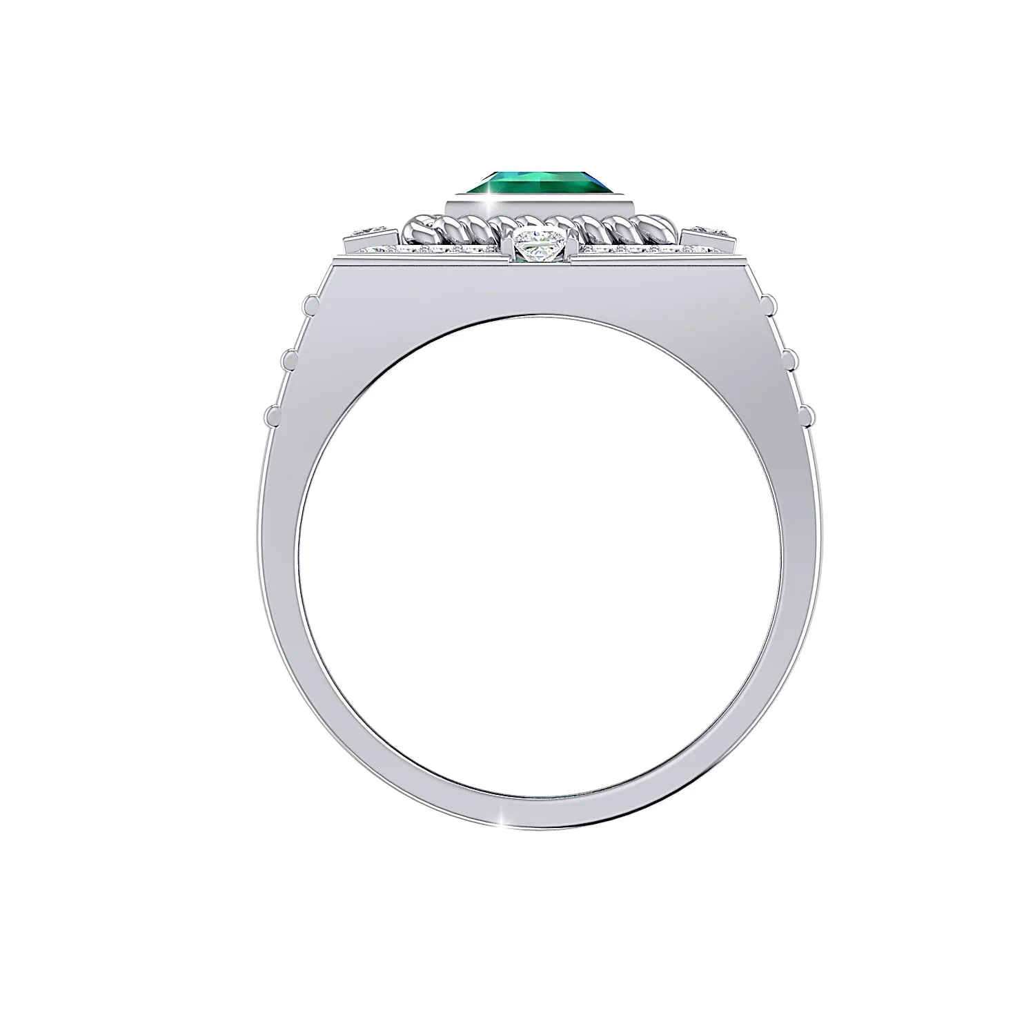 THE MAORI EMERALD RING