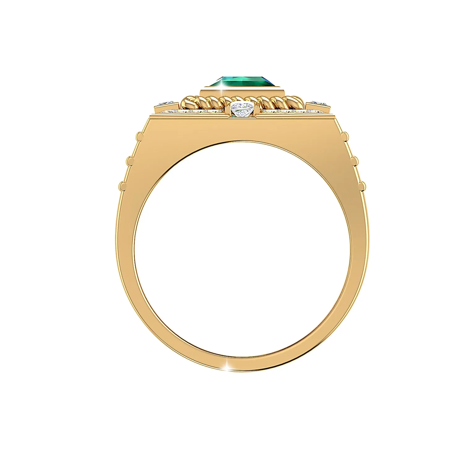 THE MAORI EMERALD RING