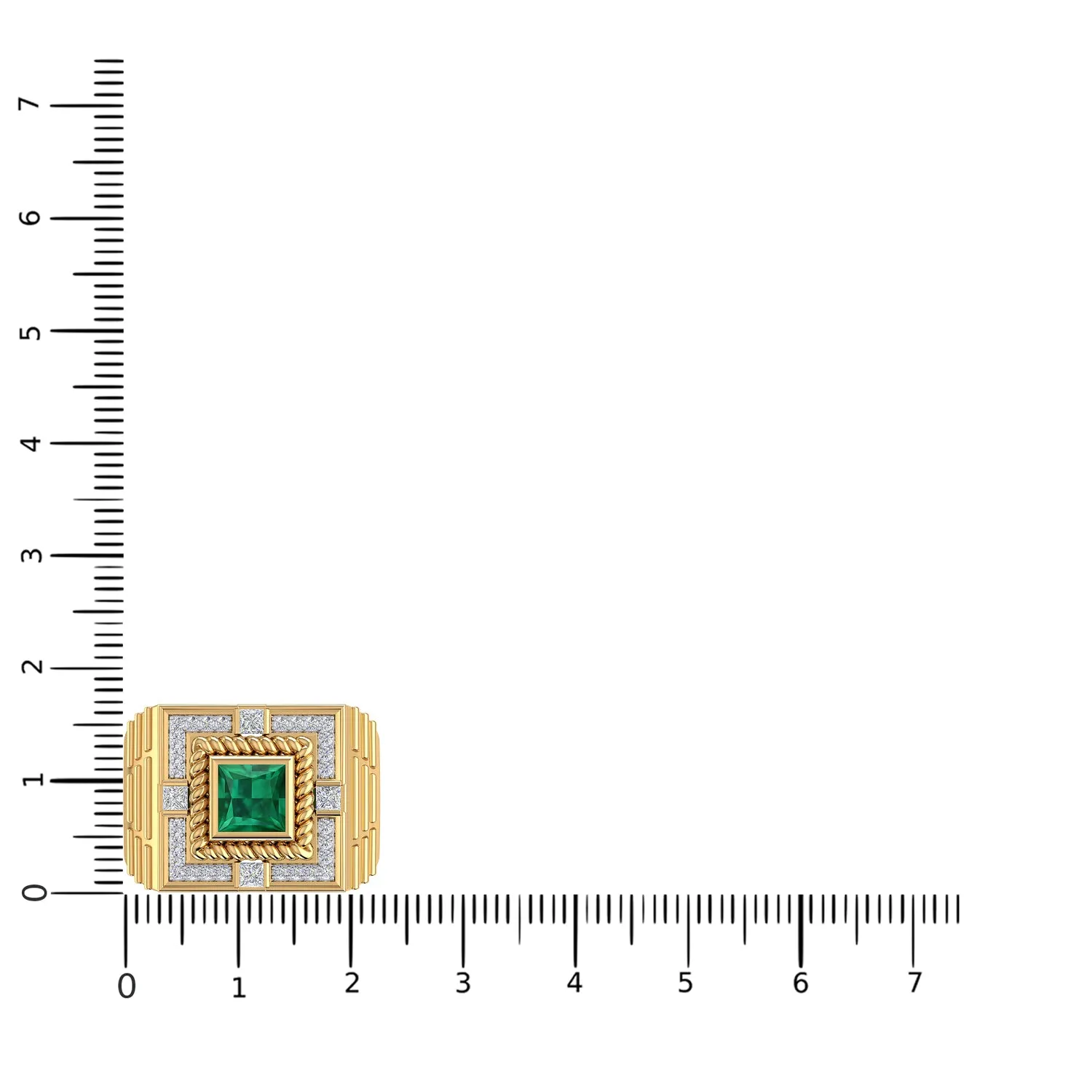 THE MAORI EMERALD RING