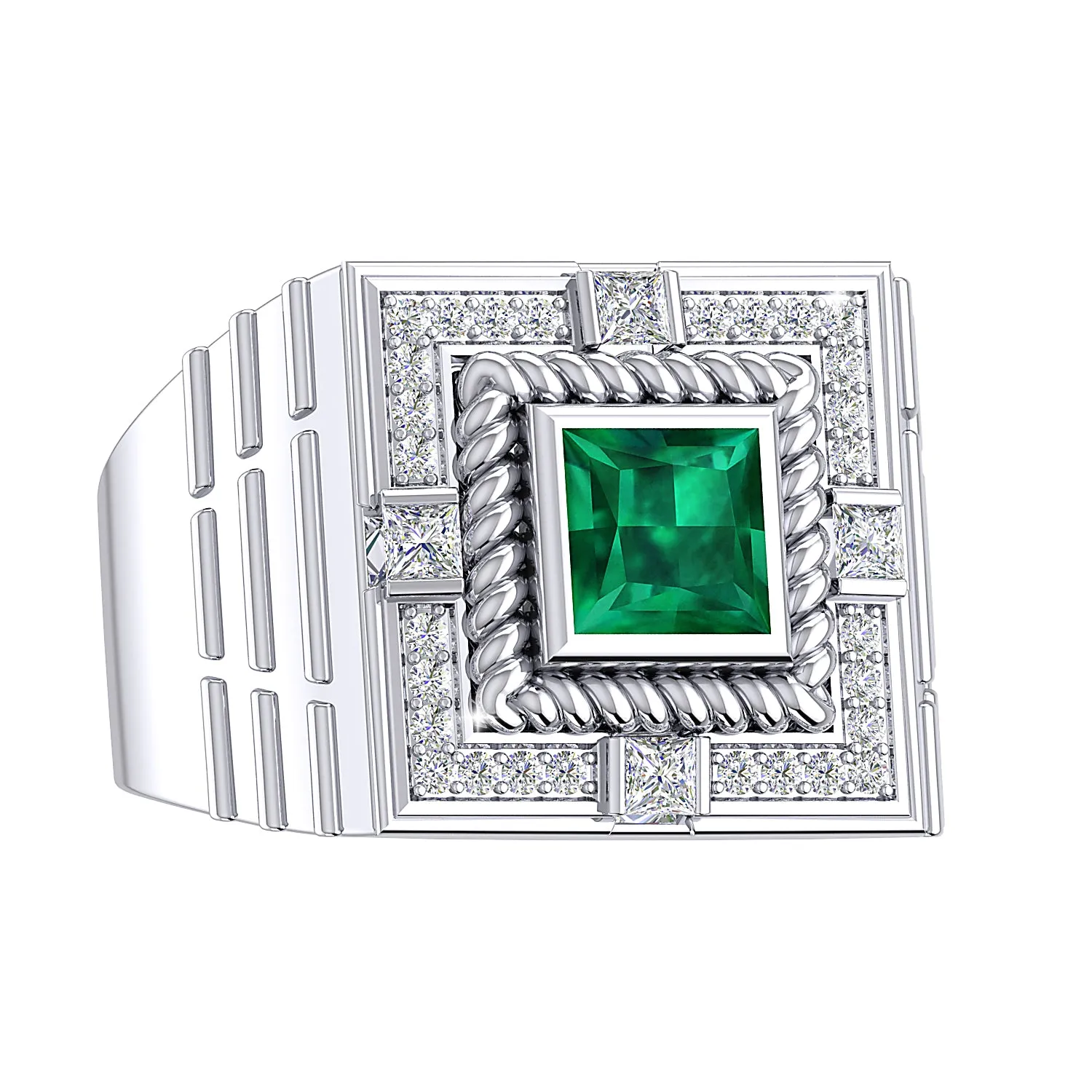 THE MAORI EMERALD RING