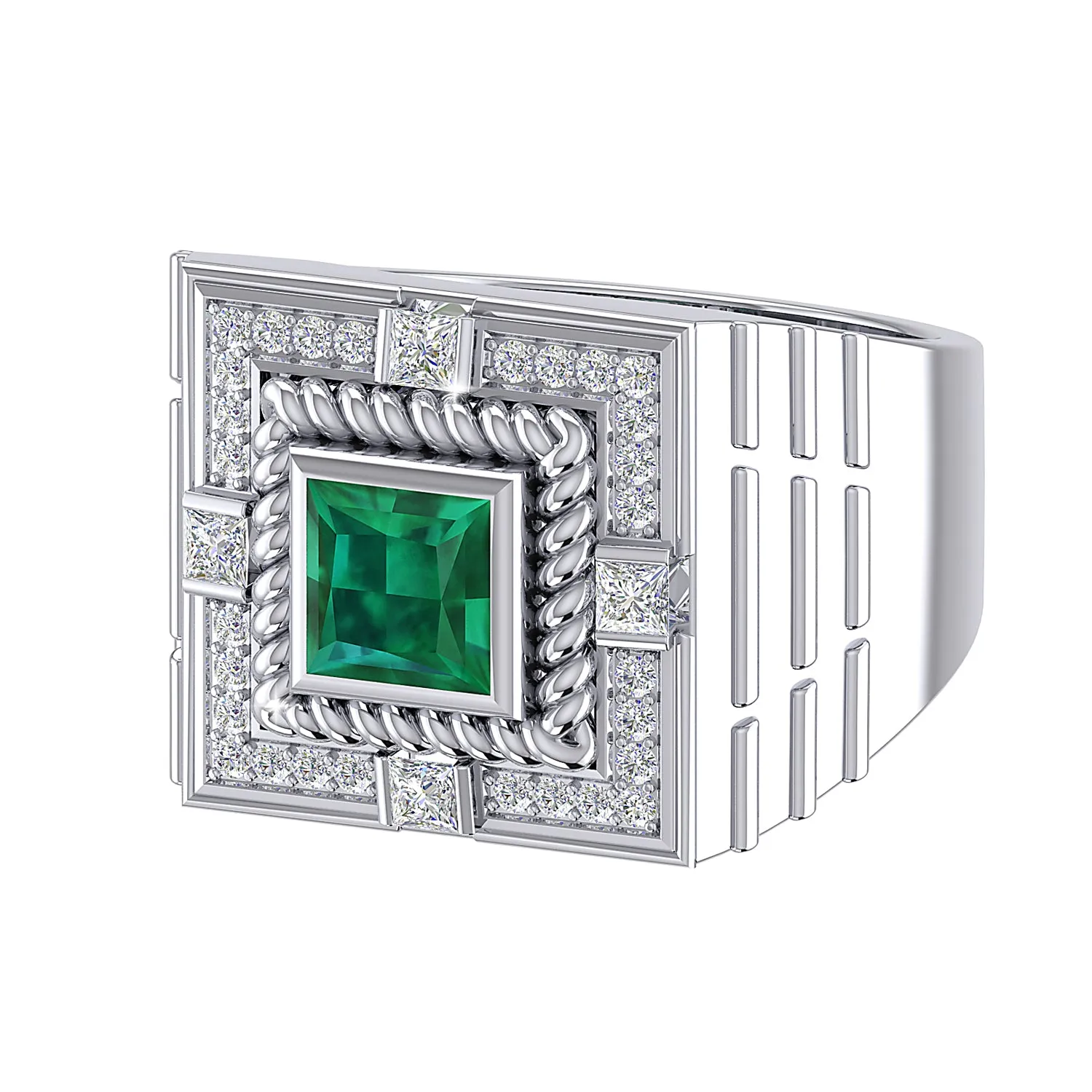 THE MAORI EMERALD RING