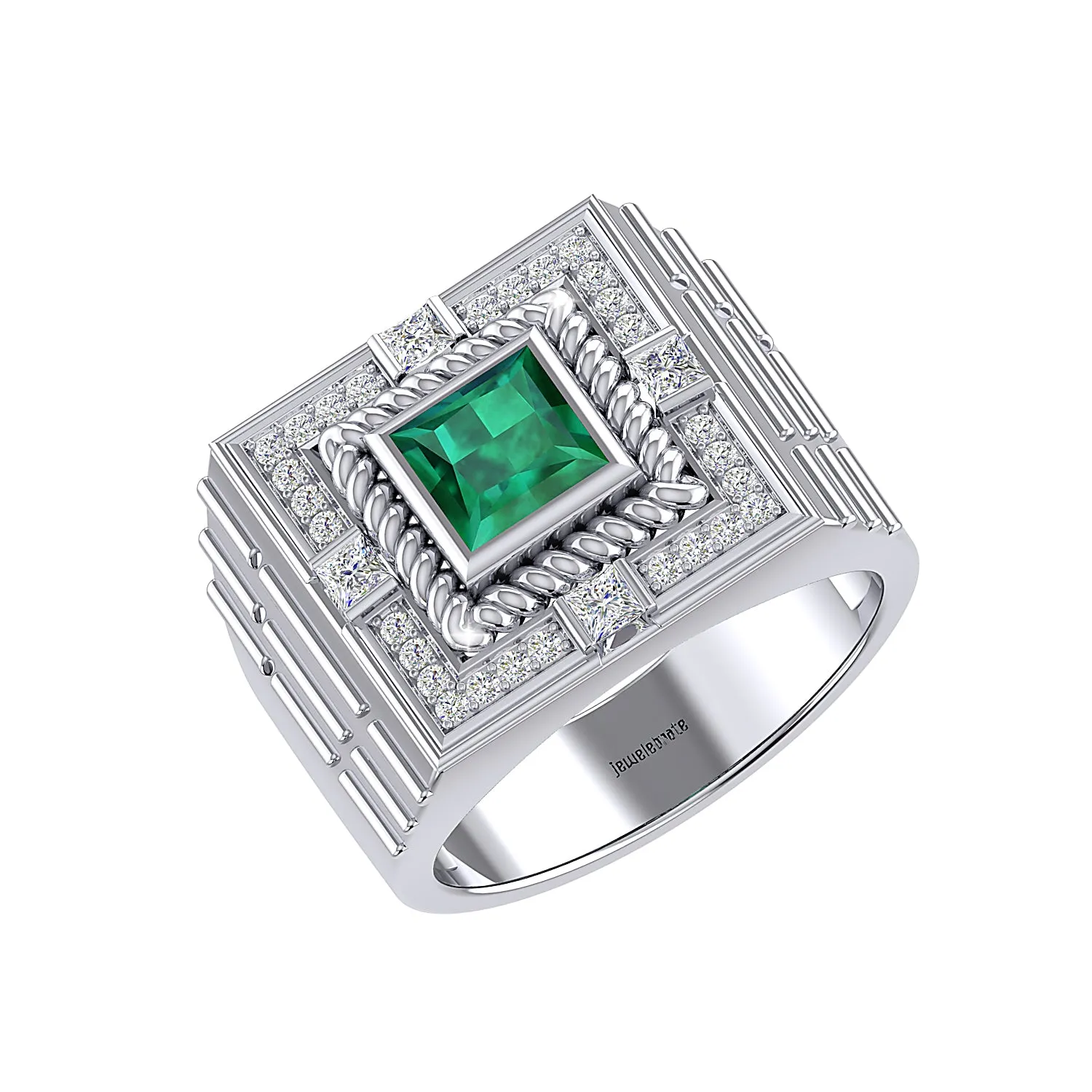 THE MAORI EMERALD RING